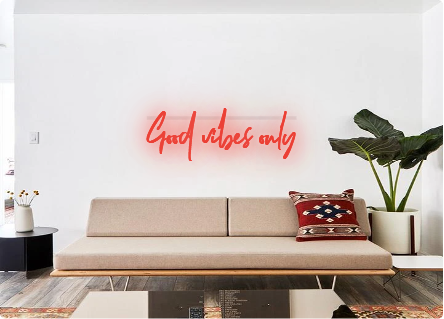 Custom order: Good vibes only